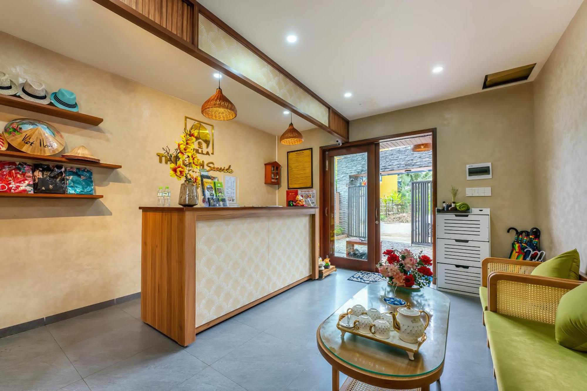 The Linh Seaside Villa Хой Ан Екстериор снимка