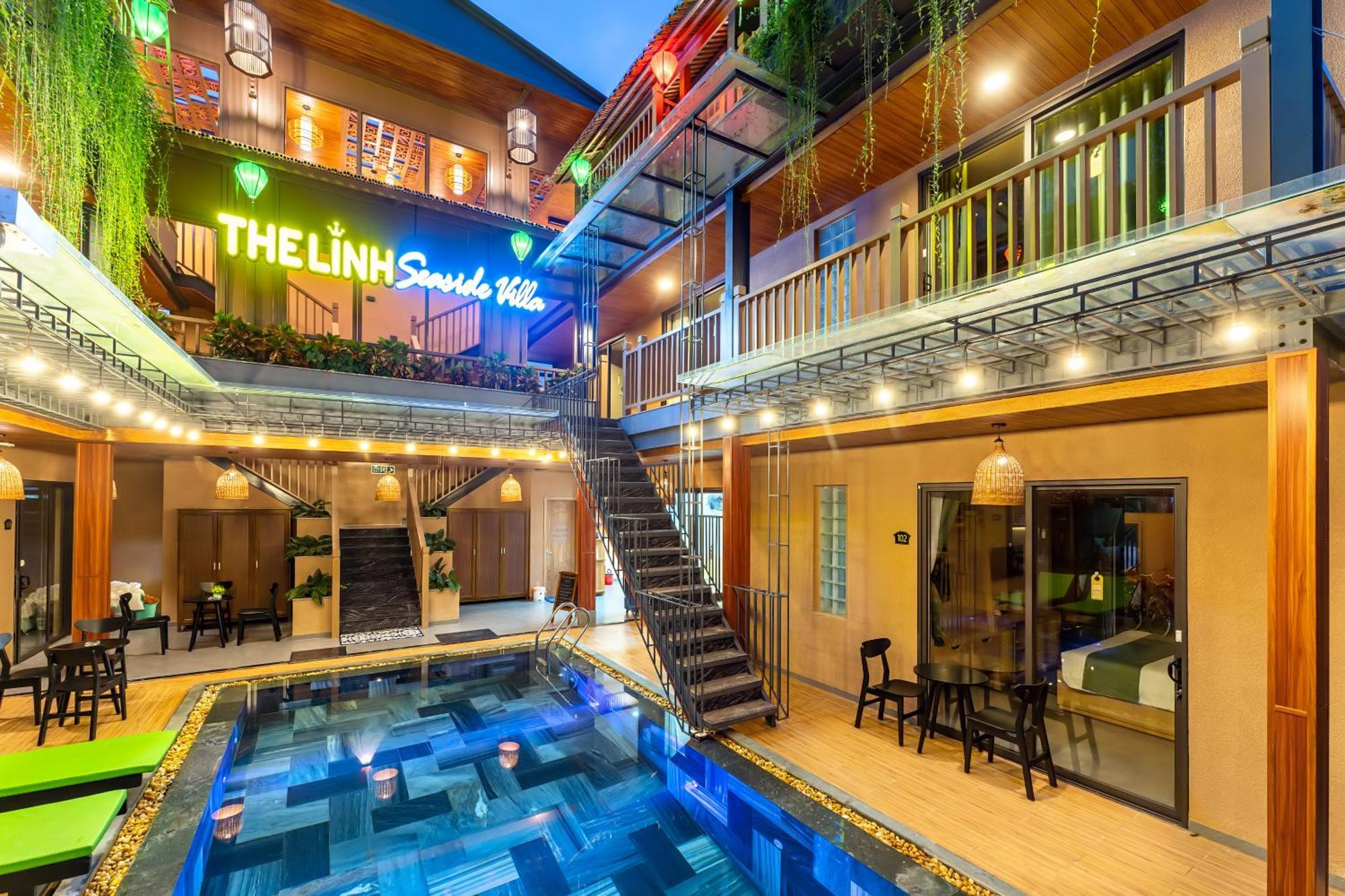 The Linh Seaside Villa Хой Ан Екстериор снимка