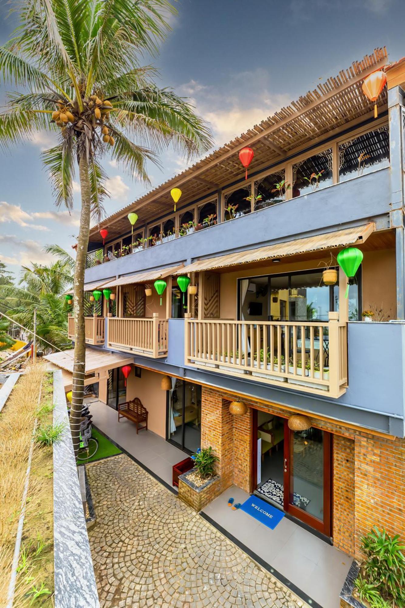 The Linh Seaside Villa Хой Ан Екстериор снимка