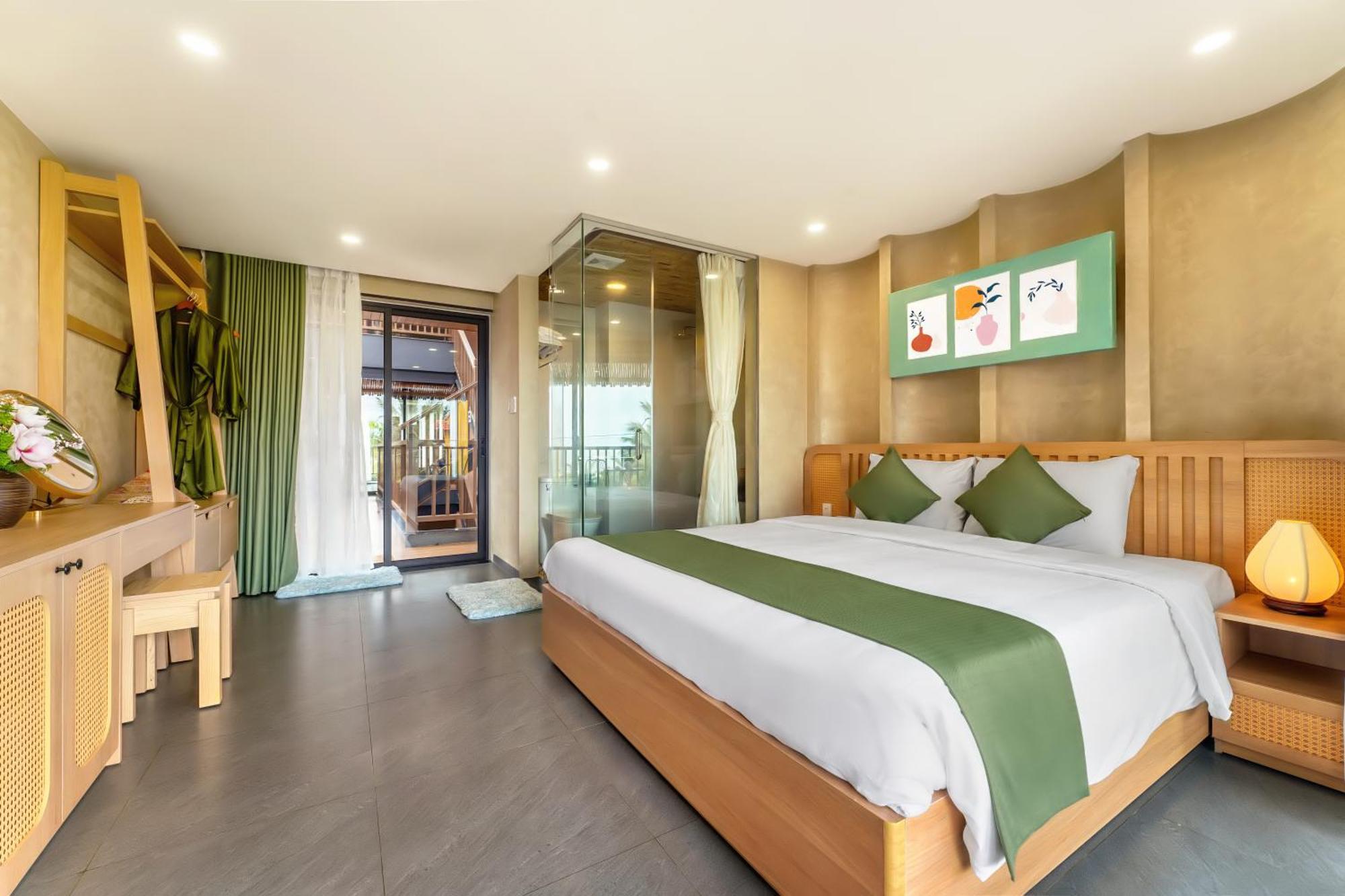 The Linh Seaside Villa Хой Ан Екстериор снимка